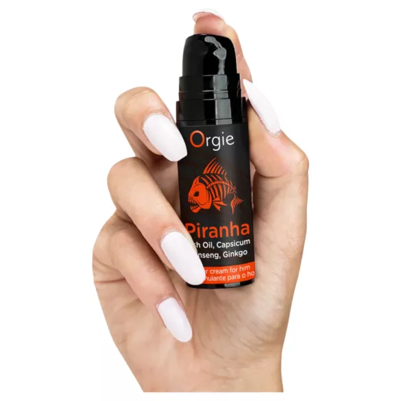Krem stymulujący dla mężczyzn Orgie Piranha Power Cream (15 ml)