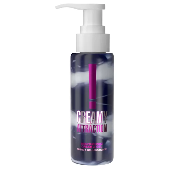 intt Creamy Attraction - jadalny krem-żel do całowania - jeżyna (100 ml)