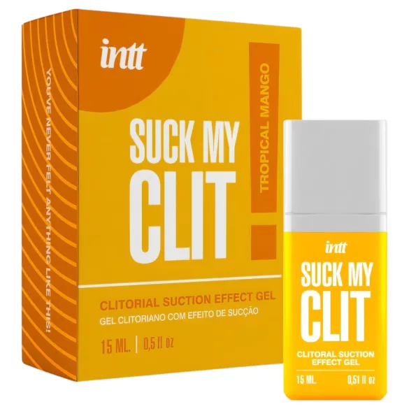 Intt Suck My Clit - żel stymulujący łechtaczkę dla kobiet - mango (15 ml)