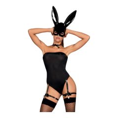 Obsessive OB7008 Sexy Bunny - kostium króliczka (czarny)
