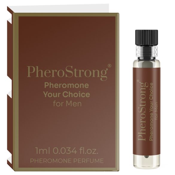 PheroStrong Your Choice - perfumy z feromonami dla mężczyzn - 1ml
