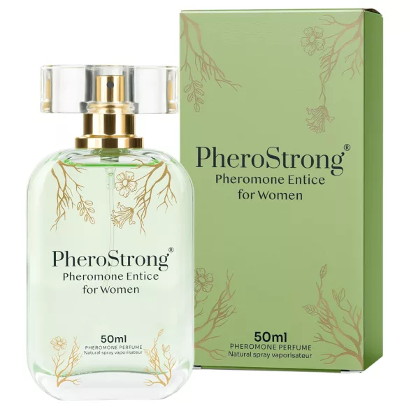 PheroStrong Entice - perfumy z feromonami dla kobiet o zmysłowym zapachu (50 ml)
