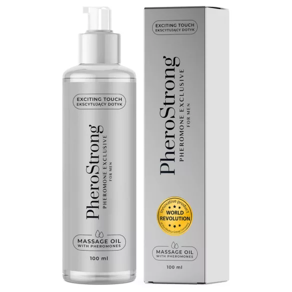 PheroStrong Exclusive - olejek do masażu dla mężczyzn - 100 ml