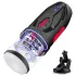 Erospace Men's Play - obrotowy masturbator pchający dla mężczyzn (czarny)