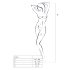 Passion BS019 - zestaw z siatki (czarny) - S-L
