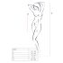 Passion BS027 - siateczkowa mini sukienka (czerwona) - S-L