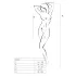 Passion BS027 - mini sukienka z siateczki (czerwona) - S-L