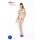 Passion BS038 - białe zygzakowate siateczkowe body - S-L
