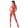 Passion BS053 - czerwony, kabaretkowy komplet z chokerem - S-L