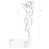 Passion BS064 - otwarte siateczkowe body (czarne) - S-L