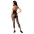 Passion BS081 - czarny kombinezon capri z halterem (S-L)