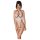 Passion Chika – otwarte body (kremowe) - 2XL/3XL