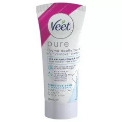   Veet Pure - krem do depilacji nóg i ciała - do skóry wrażliwej (200 ml)