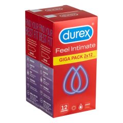   Durex Feel Intimate - opakowanie prezerwatyw cienkościennych (2x12szt)