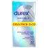 Durex Invisible Regular Fit - cienkie prezerwatywy (2x10 szt.)