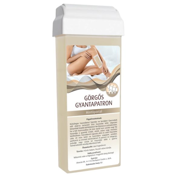 Wosk w rolce z szeroką głowicą (100ml) - z dodatkiem pudru