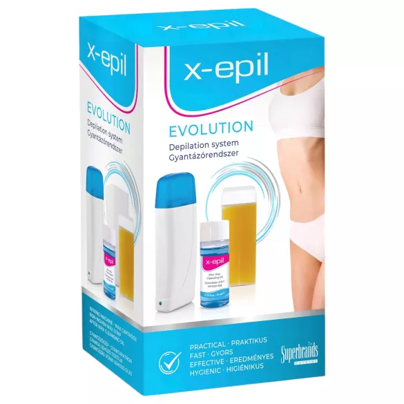 X-Epil Evolution - zestaw do depilacji woskiem