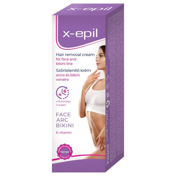 X-Epil - krem do depilacji twarzy/linii bikini (40 ml)
