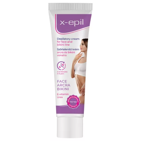 X-Epil - krem do depilacji twarzy i okolic bikini - 40 ml