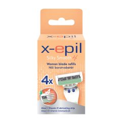   X-Epil Silky Smooth - wkład do golenia dla kobiet 4 ostrza (4szt.)
