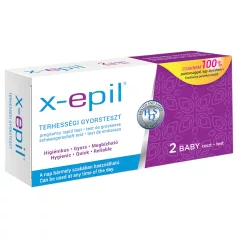 X-Epil - test ciążowy szybki - 2 sztuki