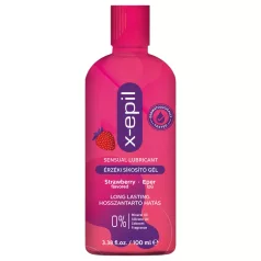   X-Epil - żel intymny nawilżający o smaku truskawkowym 100ml