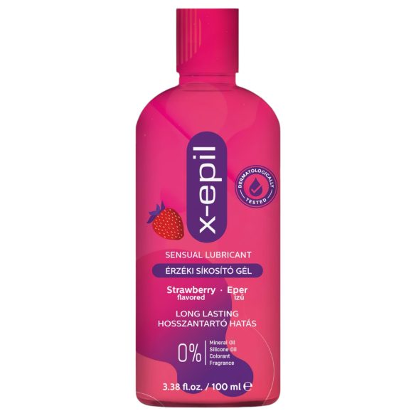 X-Epil - żel nawilżający o smaku truskawki (100ml)
