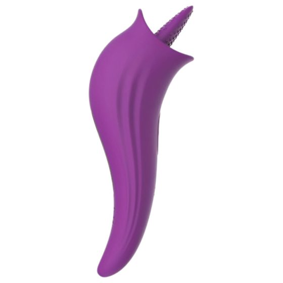 WEJOY Iris - ładowalny, liżący język wibrator (fioletowy)