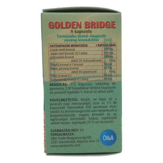 Golden Bridge - suplement diety z ekstraktami roślinnymi (8szt)