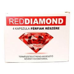   Red Diamond - naturalny suplement diety dla mężczyzn (4szt)