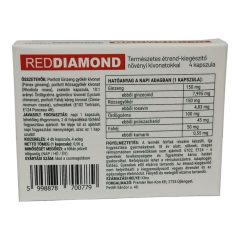   Red Diamond - naturalny suplement diety dla mężczyzn (4szt)