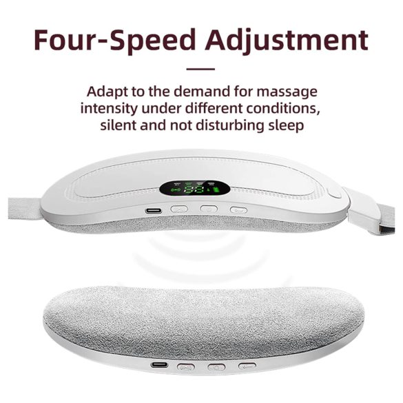 EMS - pas masujący na menstruację - akumulatorowy - biały