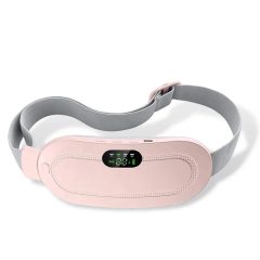   EMS - zasilany bateryjnie pas do masażu menstruacyjnego (różowy)
