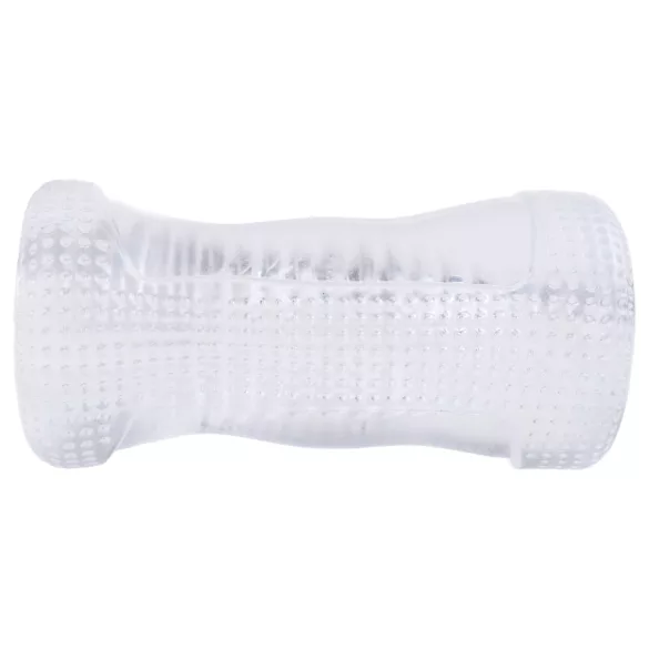 Desirel Vertigo - przezroczysty masturbator z rowkowanym wnętrzem