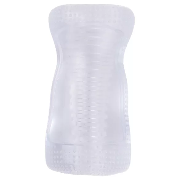 Desirel Vertigo - przezroczysty masturbator z rowkowanym wnętrzem