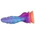 OgazR - dildo świecący - smok - 22 cm - fioletowo-różowy
