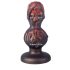 OgazR - kulkowy analny dildo - 10,5 cm (czarny)