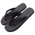 Flip-flop - klapki - wzór penis - czarne