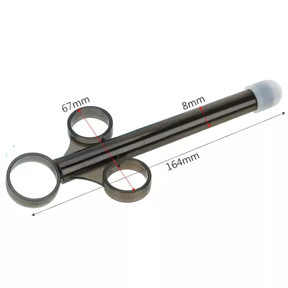 Lubrykant - dozownik strzykawka - czarny