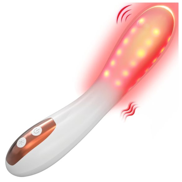 IntiGlow - Odmładzający LED wibrator punktu G (biały)
