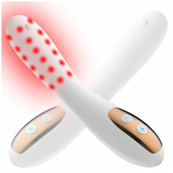 IntiGlow - LED wibrator G-punkt młodość (biały)