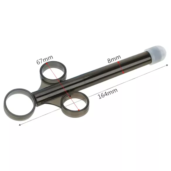 Síkosító - aplikator dozujący - strzykawka - niebieski