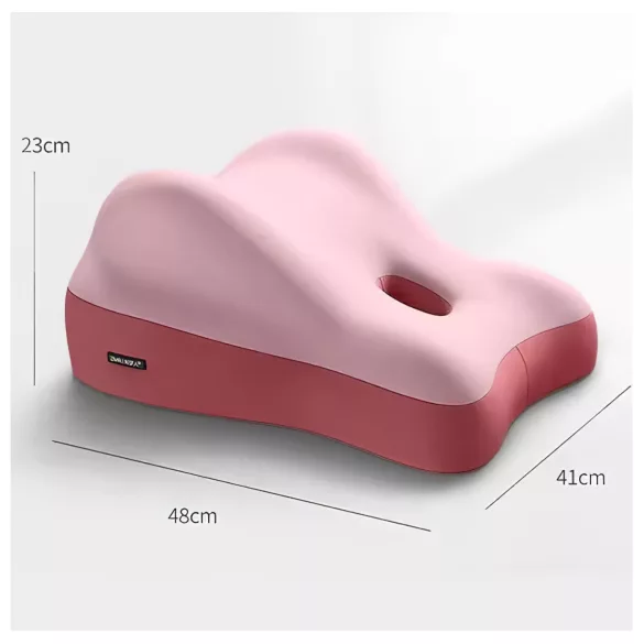 Desirel Magic Pillow - poduszka z pianki memory z uchwytem na dildo (różowa)