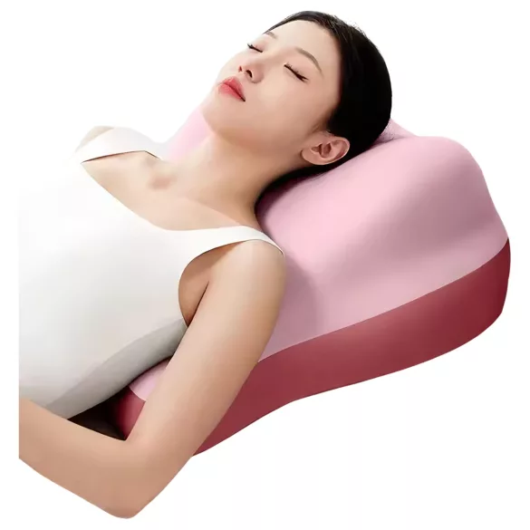 Desirel Magic Pillow - poduszka z pianki memory z uchwytem na dildo (różowa)