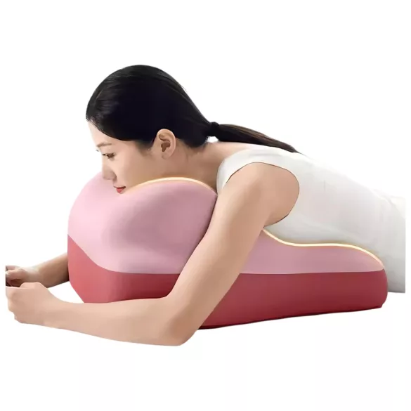 Desirel Magic Pillow - poduszka z pianki memory z uchwytem na dildo (różowa)