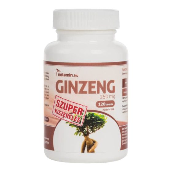 Netamin Ginseng 250mg - suplement diety w kapsułkach (40szt)