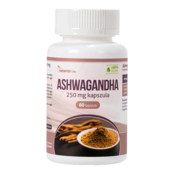 Netamin Ashwagandha 250mg - suplement diety w kapsułkach (60szt)