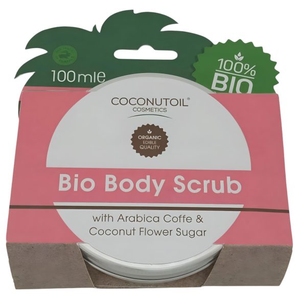 Coconutoil - Bio peeling kawowy z cukrem kokosowym (100ml)