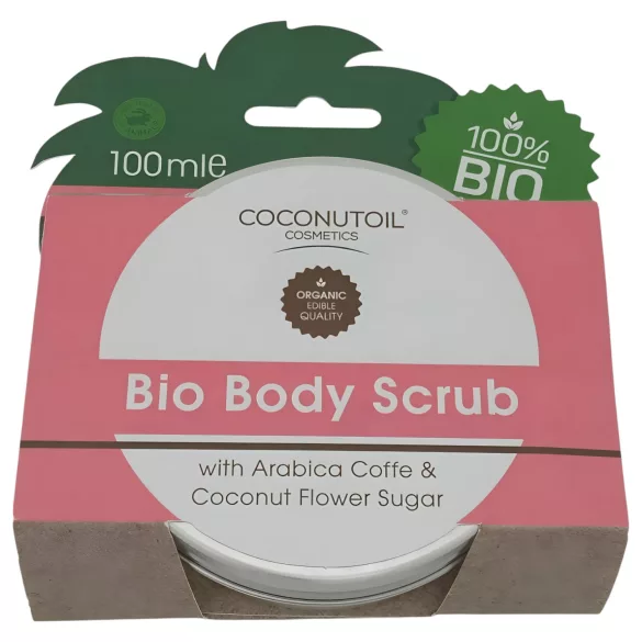 Coconutoil - peeling do ciała z kawą i cukrem kokosowym - 100 ml