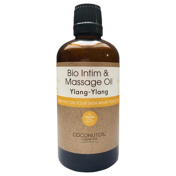 Coconutoil - Bio olej intymny i do masażu z ylang-ylang (80ml)